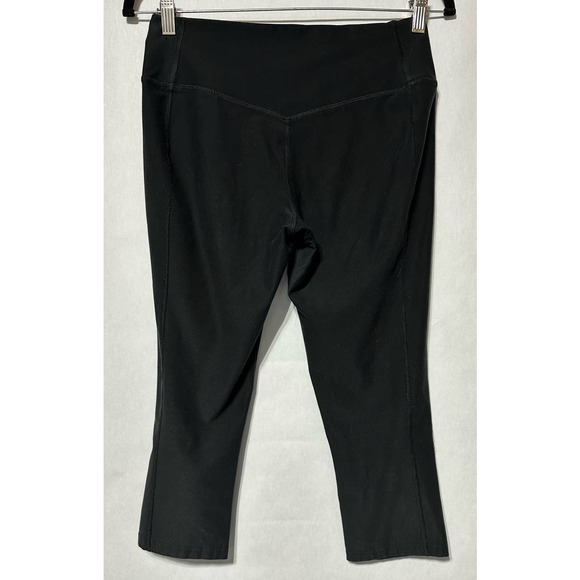 Nike Dri-Fit Women's Black‎ Cropped Legging Size M - Picture 5 of 5